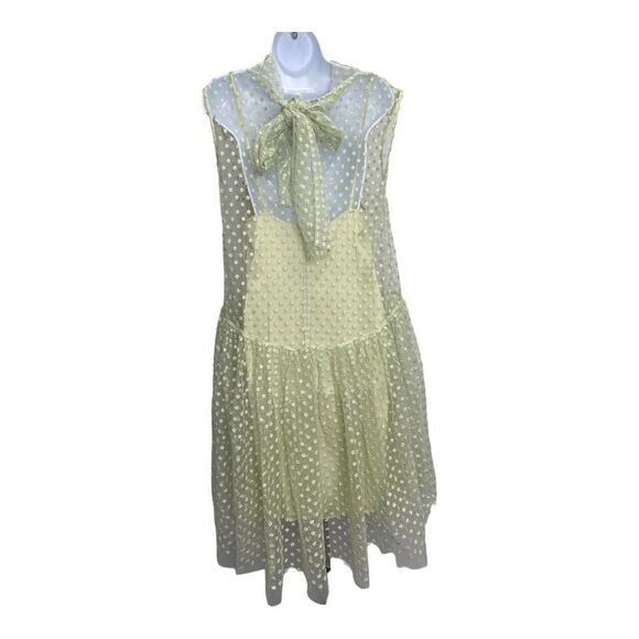 Naya Rea Dance All Night Midi Dress Size 12 Green - Picture 6 of 10